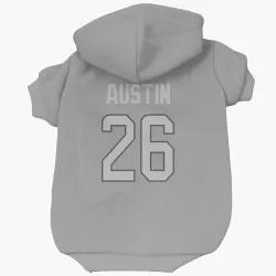 Miami Dolphins Alex Austin Charcoal Pet Hoodie for Dog & Cat