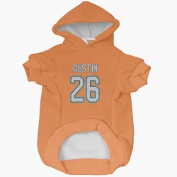 Miami Dolphins Alex Austin Orange Pet Hoodie for Dog & Cat