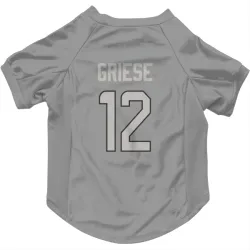 Miami Dolphins Bob Griese Charcoal Pet Jersey for Dog & Cat