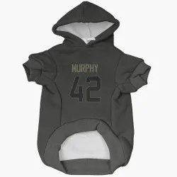 Miami Dolphins Grayson Murphy Black Service Pet Hoodie for Dog & Cat