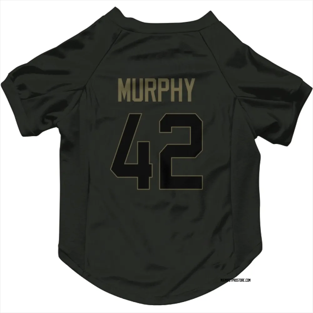 Miami Dolphins Grayson Murphy Black Service Pet Jersey for Dog & Cat