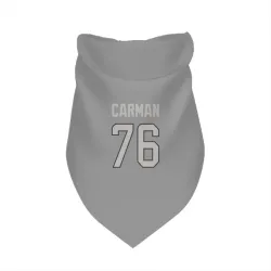 Miami Dolphins Jackson Carman Charcoal Pet Bandana for Dog & Cat