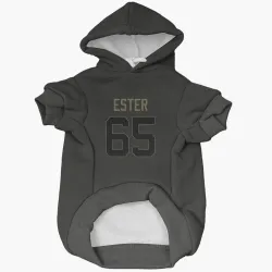 Miami Dolphins James Ester Black Service Pet Hoodie for Dog & Cat