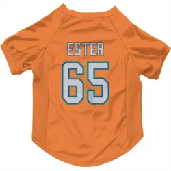 Miami Dolphins James Ester Orange Pet Jersey for Dog & Cat