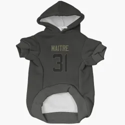 Miami Dolphins Jason Maitre Black Service Pet Hoodie for Dog & Cat