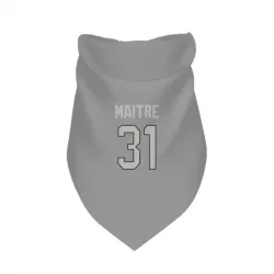 Miami Dolphins Jason Maitre Charcoal Pet Bandana for Dog & Cat