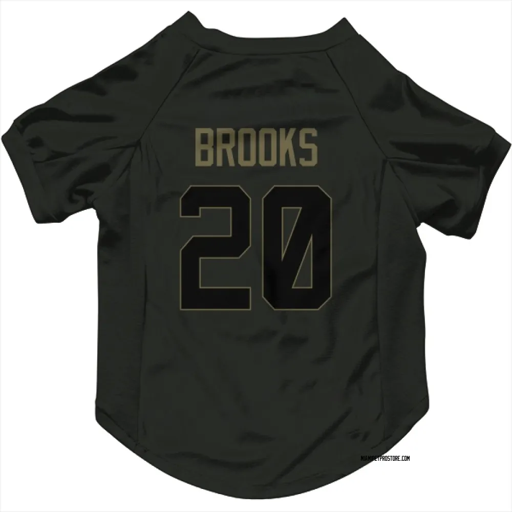 Miami Dolphins Jordyn Brooks Black Service Pet Jersey for Dog & Cat