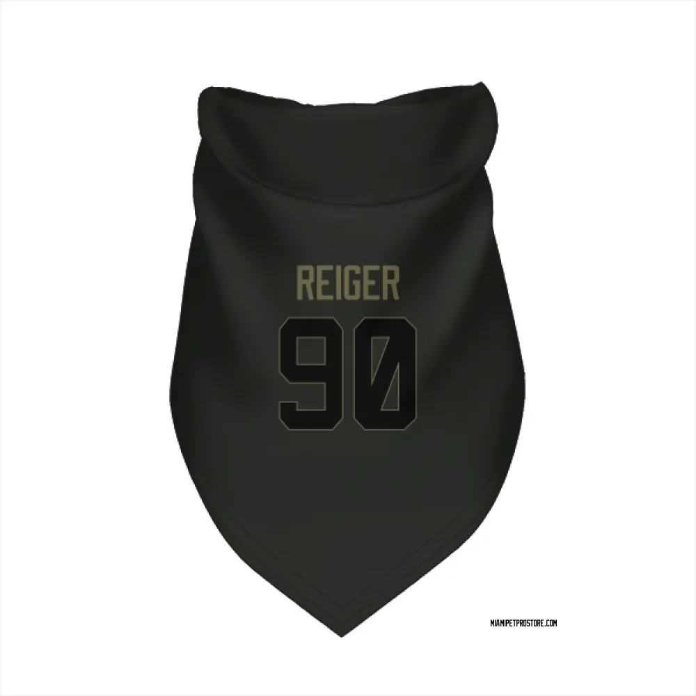 Miami Dolphins Mason Reiger Black Service Pet Bandana for Dog & Cat