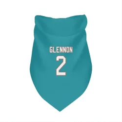 Miami Dolphins Mike Glennon Aqua Pet Bandana for Dog & Cat