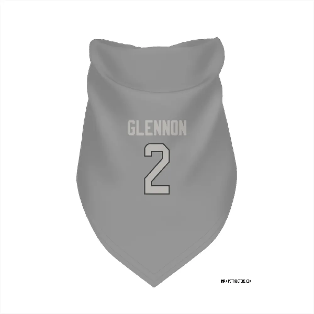 Miami Dolphins Mike Glennon Charcoal Pet Bandana for Dog & Cat