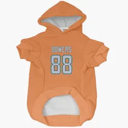 Miami Dolphins Nick Bowers Orange Pet Hoodie for Dog & Cat