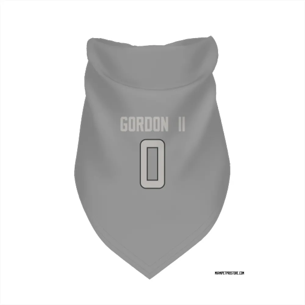 Miami Dolphins Ollie Gordon II Charcoal Pet Bandana for Dog & Cat