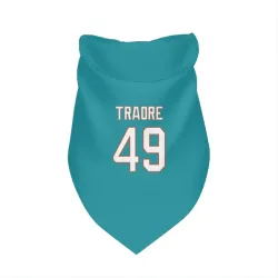 Miami Dolphins Seydou Traore Aqua Pet Bandana for Dog & Cat