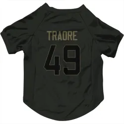 Miami Dolphins Seydou Traore Black Service Pet Jersey for Dog & Cat