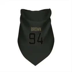 Miami Dolphins Shakel Brown Black Service Pet Bandana for Dog & Cat
