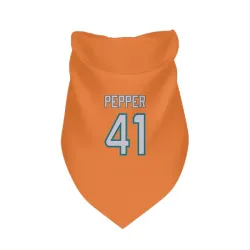 Miami Dolphins Taybor Pepper Orange Pet Bandana for Dog & Cat