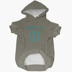 Miami Dolphins Theo Wease Jr. Olive Pet Hoodie for Dog & Cat