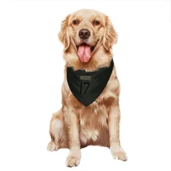 Miami Dolphins Trey Moore Black Service Pet Bandana for Dog & Cat