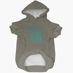 Miami Dolphins Tucker Addington Olive Pet Hoodie for Dog & Cat