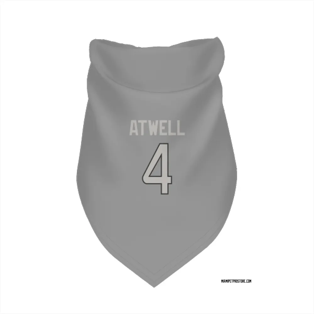 Miami Dolphins Tutu Atwell Charcoal Pet Bandana for Dog & Cat