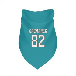 Miami Dolphins Will Kacmarek Aqua Pet Bandana for Dog & Cat