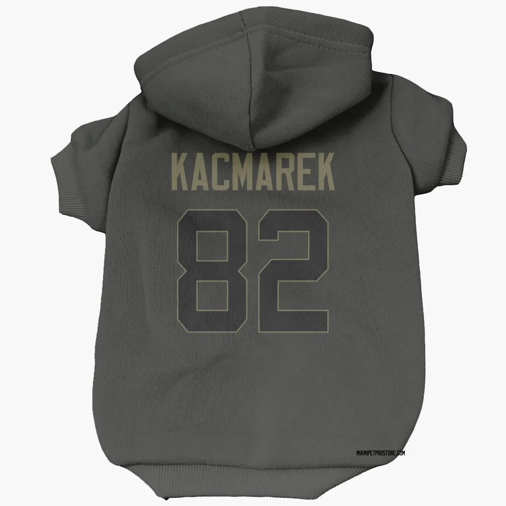 Miami Dolphins Will Kacmarek Black Service Pet Hoodie for Dog & Cat