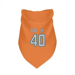 Miami Dolphins Willie Gay Jr. Orange Pet Bandana for Dog & Cat